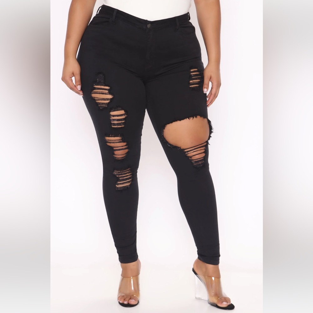 Fashion Nova Glistening Jeans